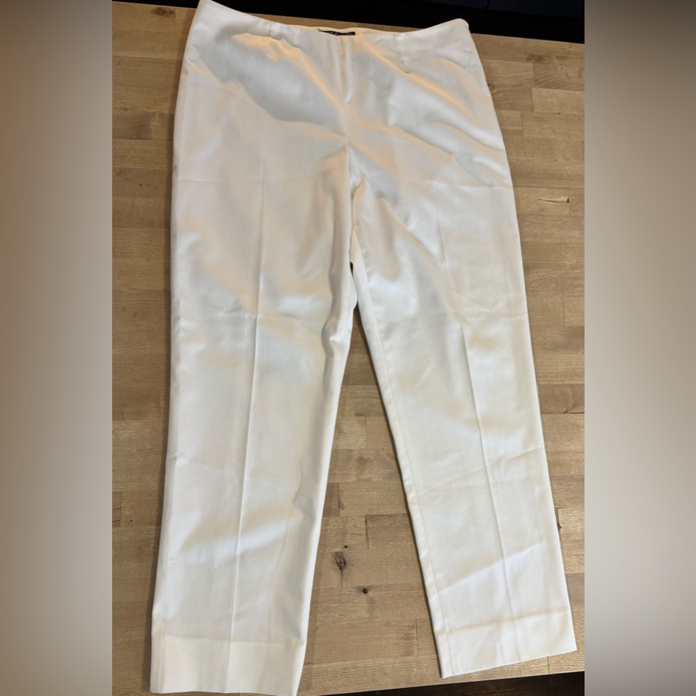 Peace of Cloth Classic white cropped Pants
